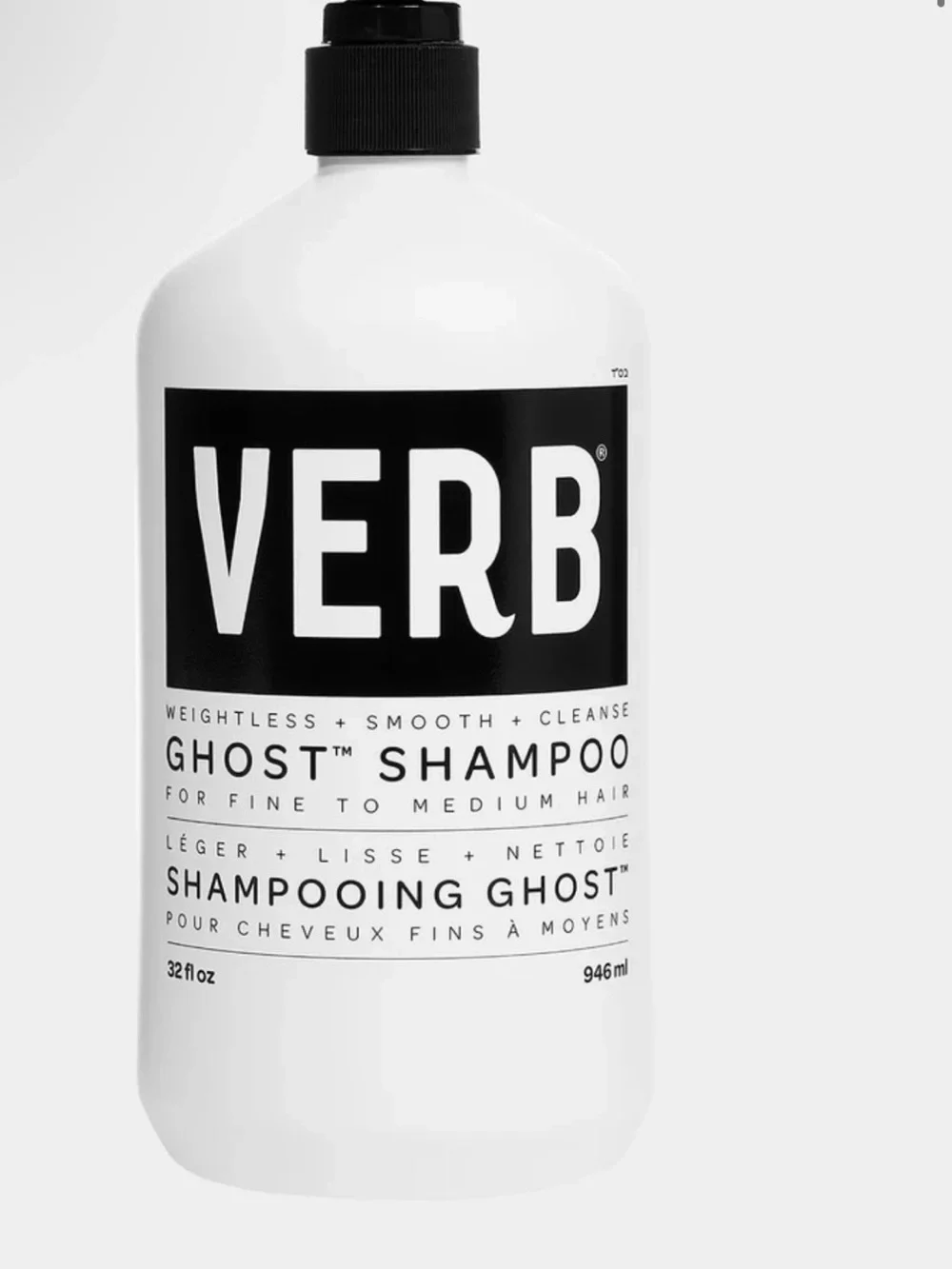 VERB Ghost Weightless Shampoo — White Bottle for Fine to Medium Hair